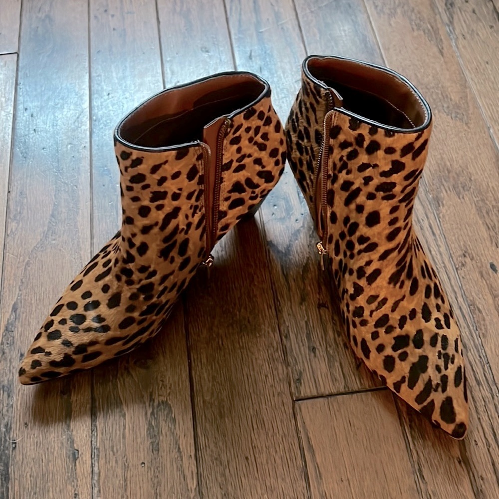Animal Print Boots
